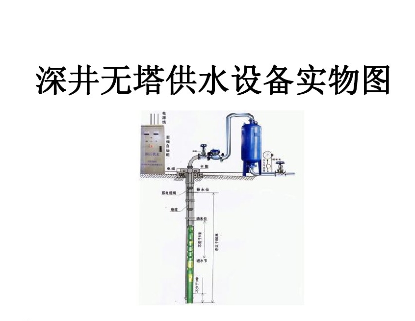 阜南县井泵无塔式供水设备